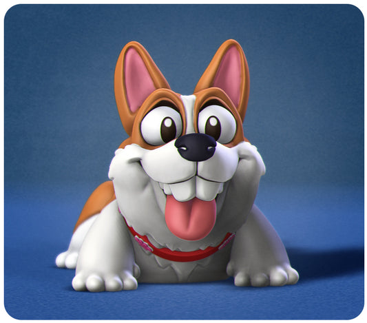 Happy Corgi