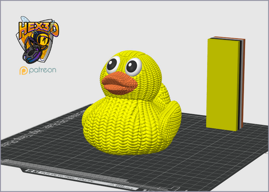 Knitted Duck
