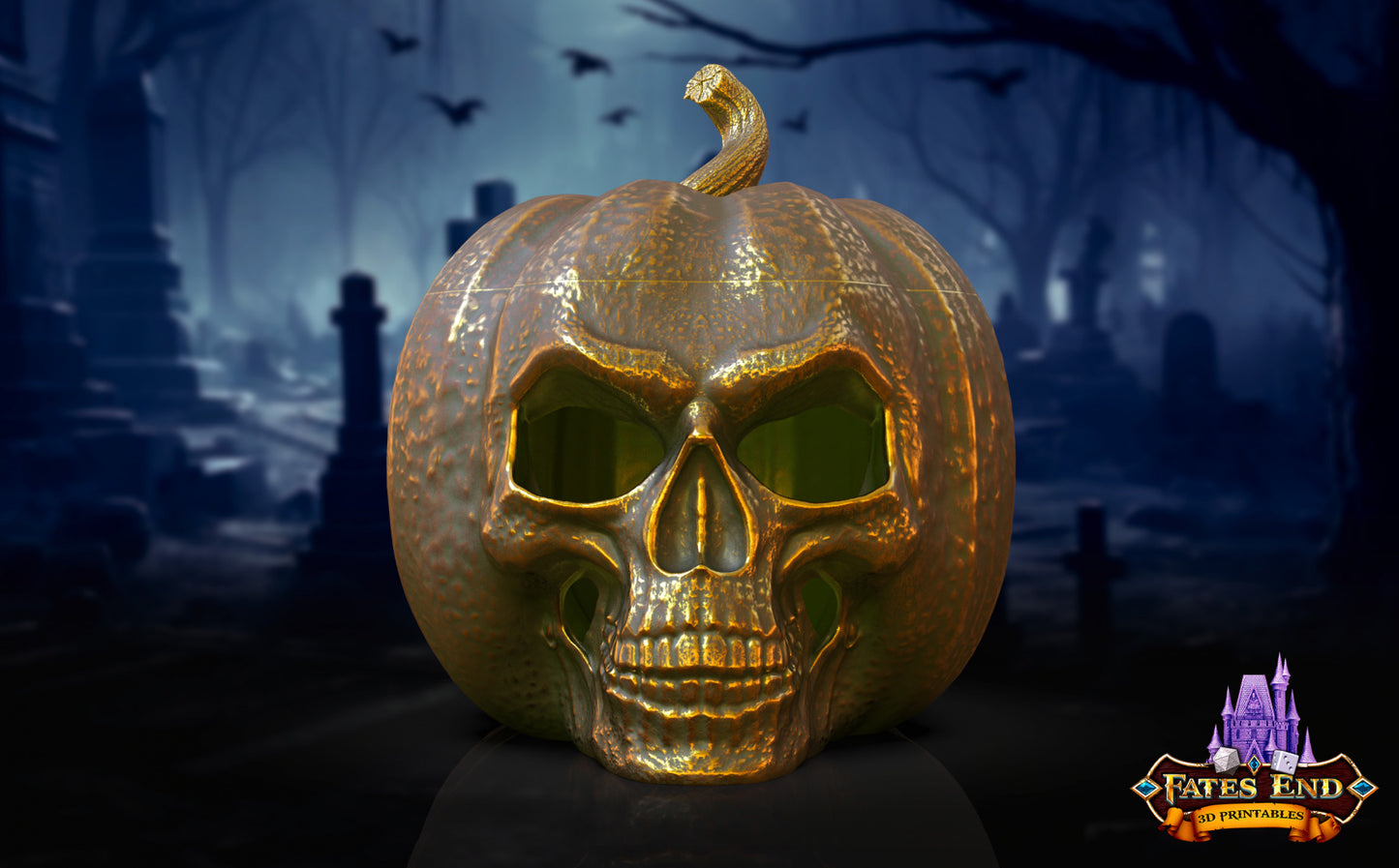 Skull Pumpkin